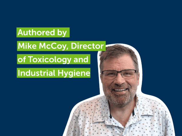 Photo of Mike McCoy, Director of Toxicology and Industrial Hygiene