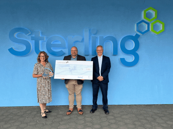 Sterling donates to children's programme