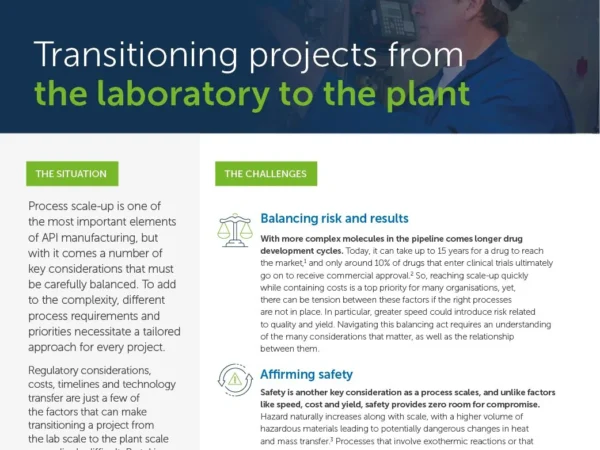 Preview of document - Transitioning projects from labs to plant