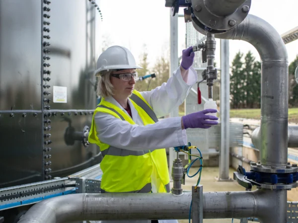 Anaerobic digestion plant