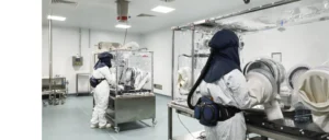 ADC manufacturing facilities at Sterling Pharma Solutions' Deeside, Wales facilities