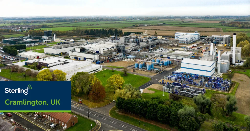 Facility overview Cramlington, UK Sterling