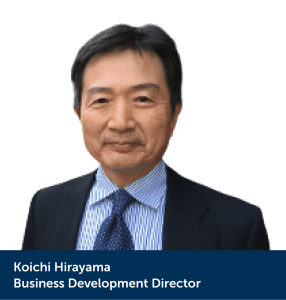 Headshot Koichi Hirayama BD Director